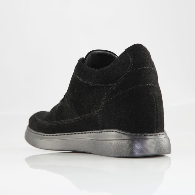 Sneakers Rialzanti Ravello nero +9cm