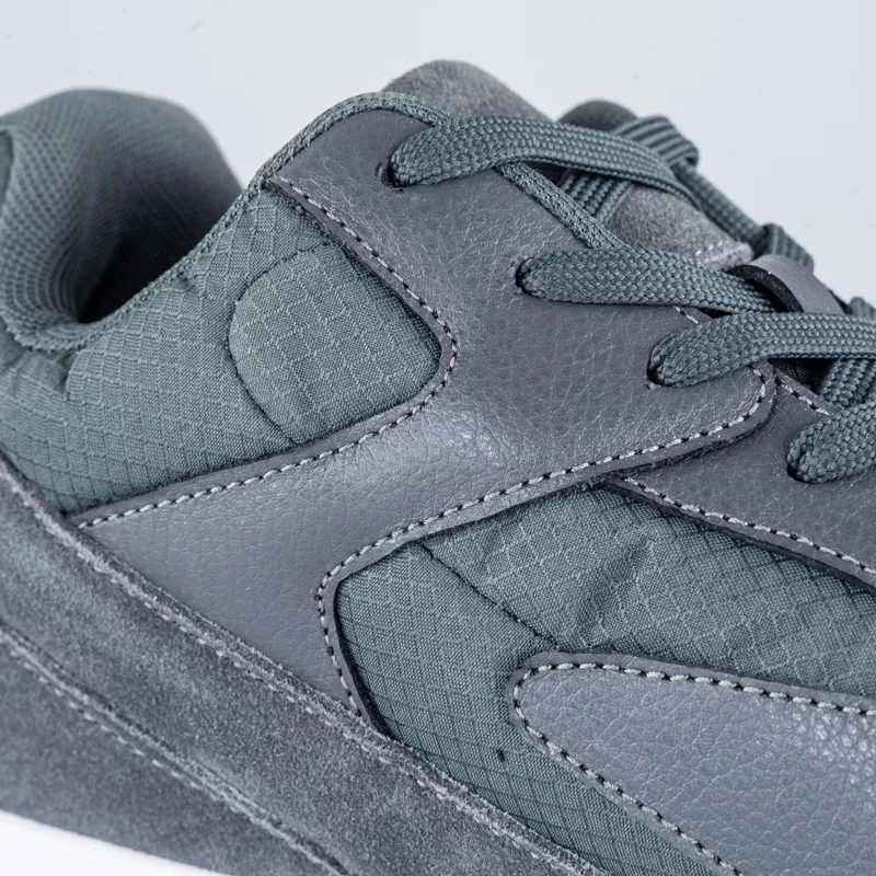 Veroli Sneaker rialzata grigio scuro +6 cm