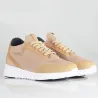 Napoli Sneaker rialzata sabbia scura +6 cm