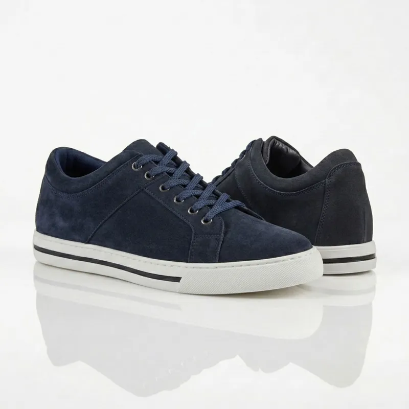 Sneakers Mondolfo blu +6cm