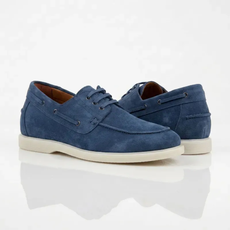 Scarpe da barca rialzanti +5 cm | Eleganza e comfort