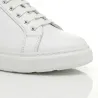 Sneakers rialzate Brera Alto in pelle bianca +9 cm