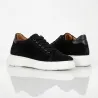 Scarpe Rialzate da Donna Sova Nere +7,5 cm