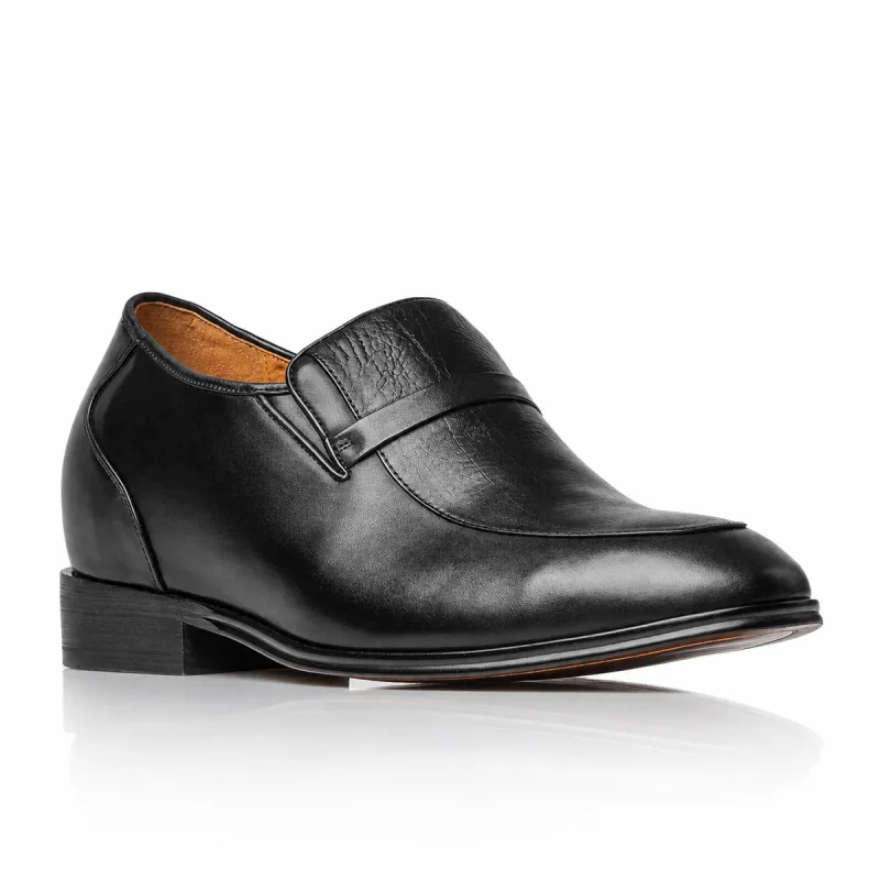 Mocassino rialzante da uomo | Nero +8 CM | Mario Bertulli