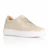 Sneaker tacco rialzante uomo | Genova beige +6cm | Mario Bertulli
