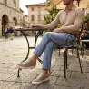 Sneaker tacco rialzante uomo | Modica bianco +6cm | Mario Bertulli