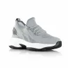 Sneakers rialzate Messina grigie +7,5 cm