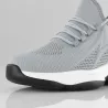 Sneakers rialzate Messina grigie +7,5 cm