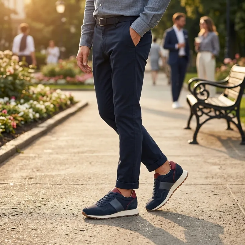 Bellagio Marine Sneakers +7,5 cm