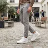 Sneaker tacco rialzante uomo | Bianco +9cm | Mario Bertulli