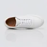 Sneaker tacco rialzante uomo | Bianco +9cm | Mario Bertulli