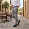 Mocassino rialzante Uomo | Blu navy +7,5 cm | Mario Bertulli