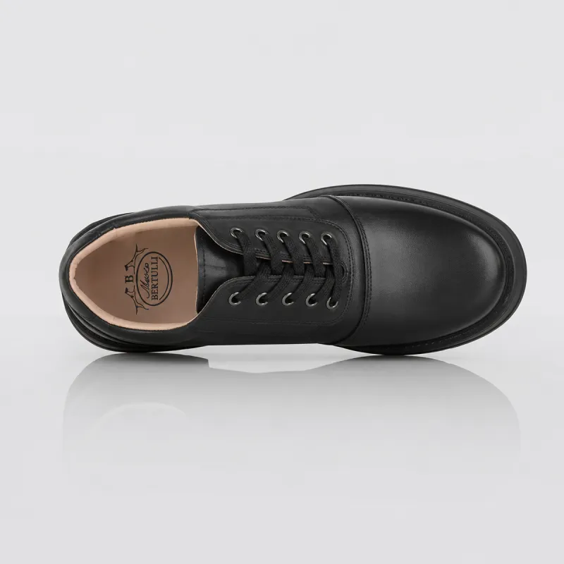 Scarpe osimo nero +9cm