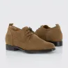Scarpa Derby con rialzo uomo | tabacco +6,5cm | Mario Bertulli
