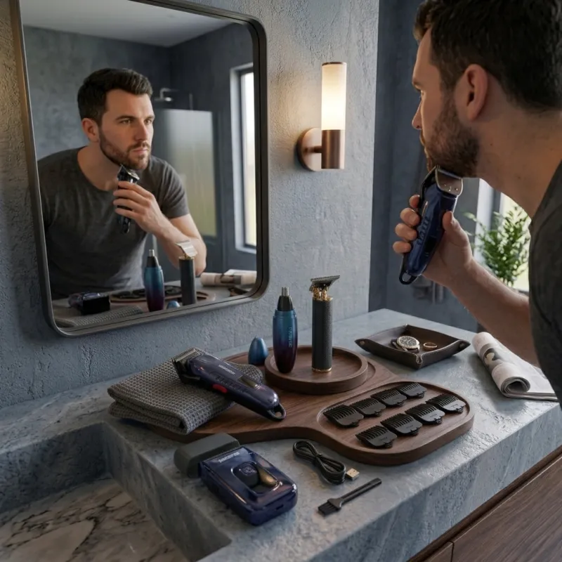 Kit 4-in-1 per capelli e barba