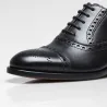 Richelieu compensato Uomo | Nero +6 CM | Mario Bertulli
