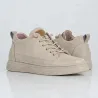Sneakers rialzate Catania beige +5 cm
