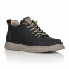 Sneakers rialzate Catania nere +5 cm
