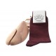 Calze filo di scozia bordeaux - calze filo di Scozia Uomo - Mario Bertulli specialista della scarpa rialzante
