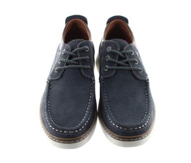 mocassino italiano rialzante Uomo - Grigio scuro - Nubuck - +5,5 CM - Pistoia - Mario Bertulli