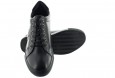 sportiva rialzante Uomo - Nero - Pelle - +5 CM - Relax - Mario Bertulli