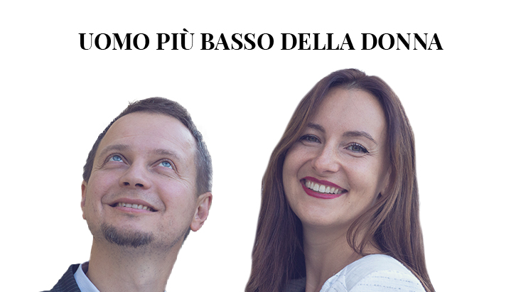 L'uomo più basso della donna