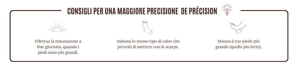 Consigli misurazione donna