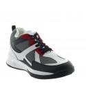 basket Homme rehaussante - Blanc - Cuir/mesh - +7 CM - Lesina - Mario Bertulli