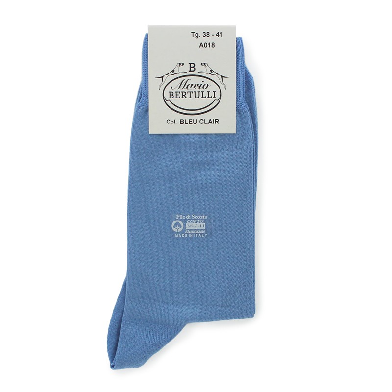 Chaussettes fil d'ecosse - chaussettes fil d'ecosse Homme - Mario Bertulli specialiste de la chaussure grandissante