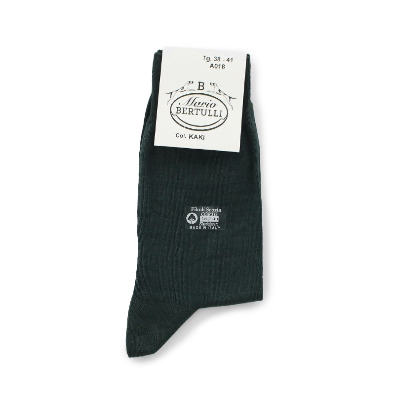 Chaussettes fil d'ecosse - chaussettes fil d'ecosse Homme - Mario Bertulli specialiste de la chaussure grandissante