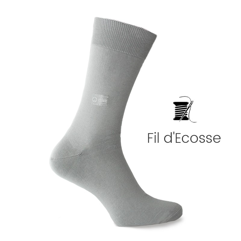 Chaussettes fil d'ecosse - chaussettes fil d'ecosse Homme - Mario Bertulli specialiste de la chaussure grandissante