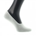 Chaussettes invisibles en fil d'Ecosse blanc