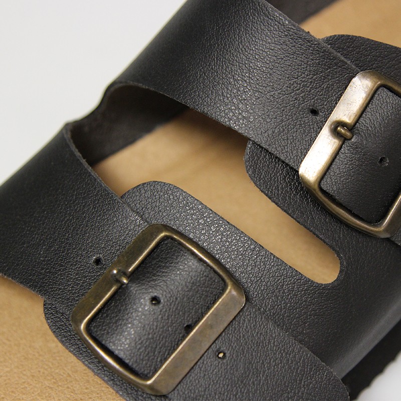 Sandales Rehaussantes Riccione noir +5 cm