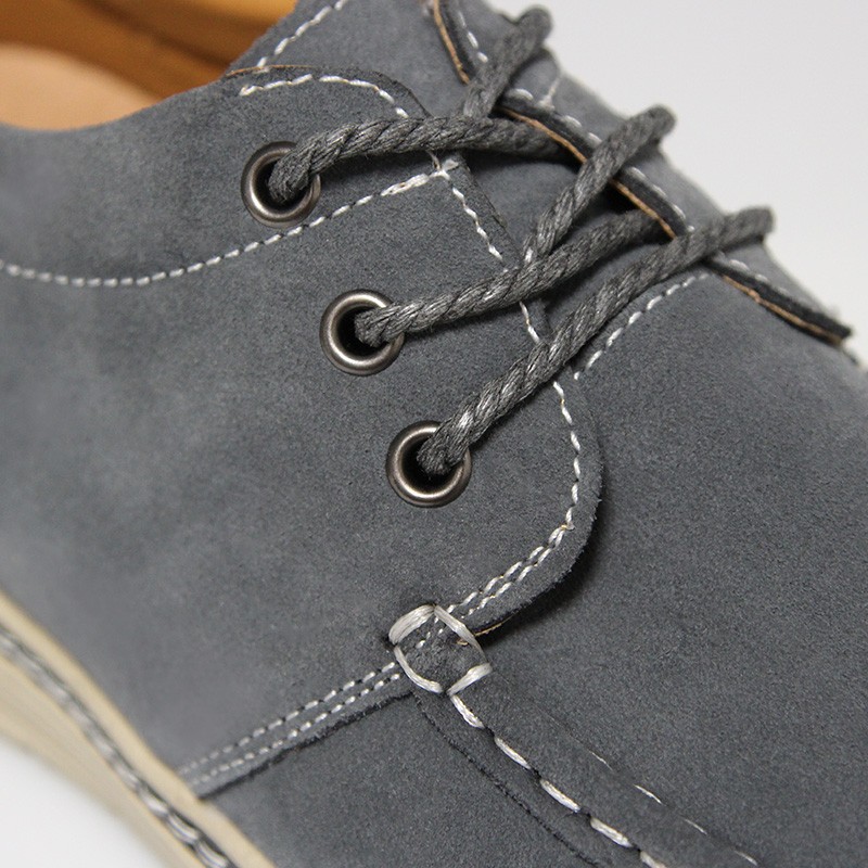 Prato Mocassins Rehaussants gris +6 cm