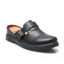 Sabot rehaussant Turi noir +6 cm