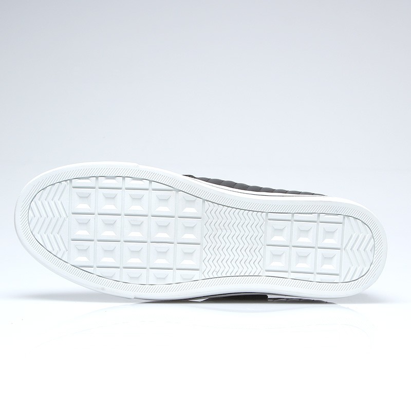 Sneaker talon compensé Homme | Noir +6 CM | Mario Bertulli
