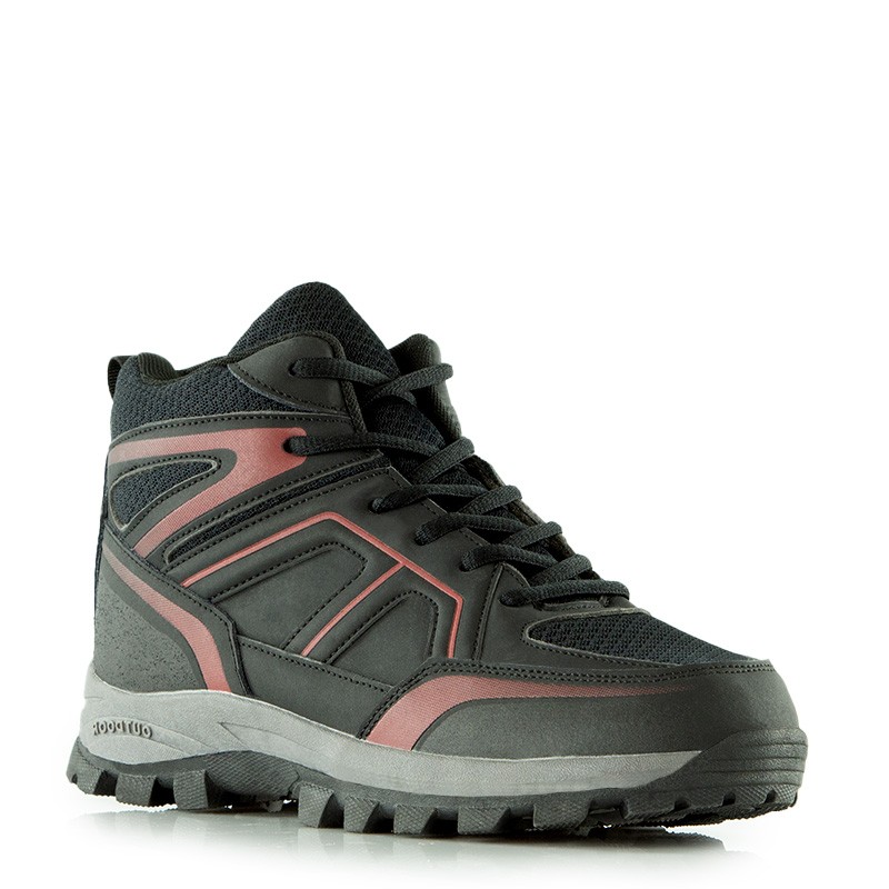 Basket Homme rehaussante  | noir +6 CM | Mario Bertulli