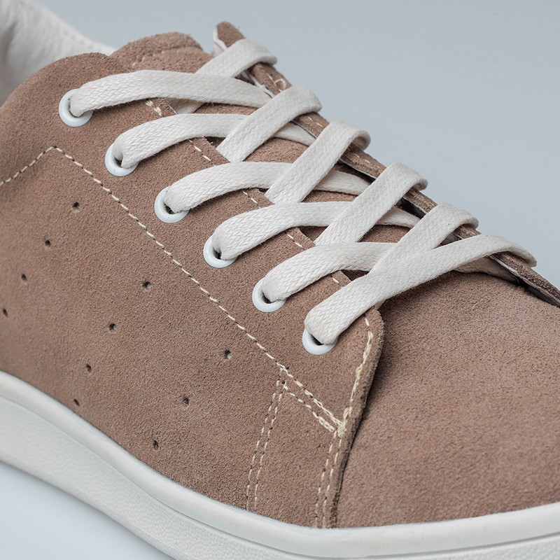 Sneaker talon compensé Homme | Beige +5,5 CM | Mario Bertulli