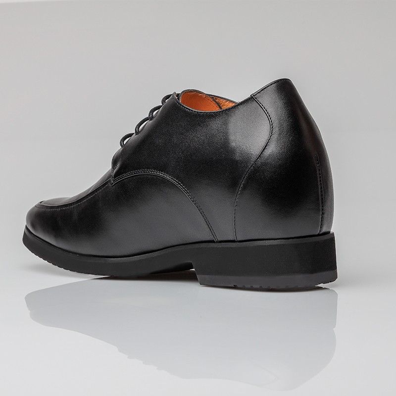 Chaussure Derby compensée Homme | Noir +9 CM | Mario Bertulli