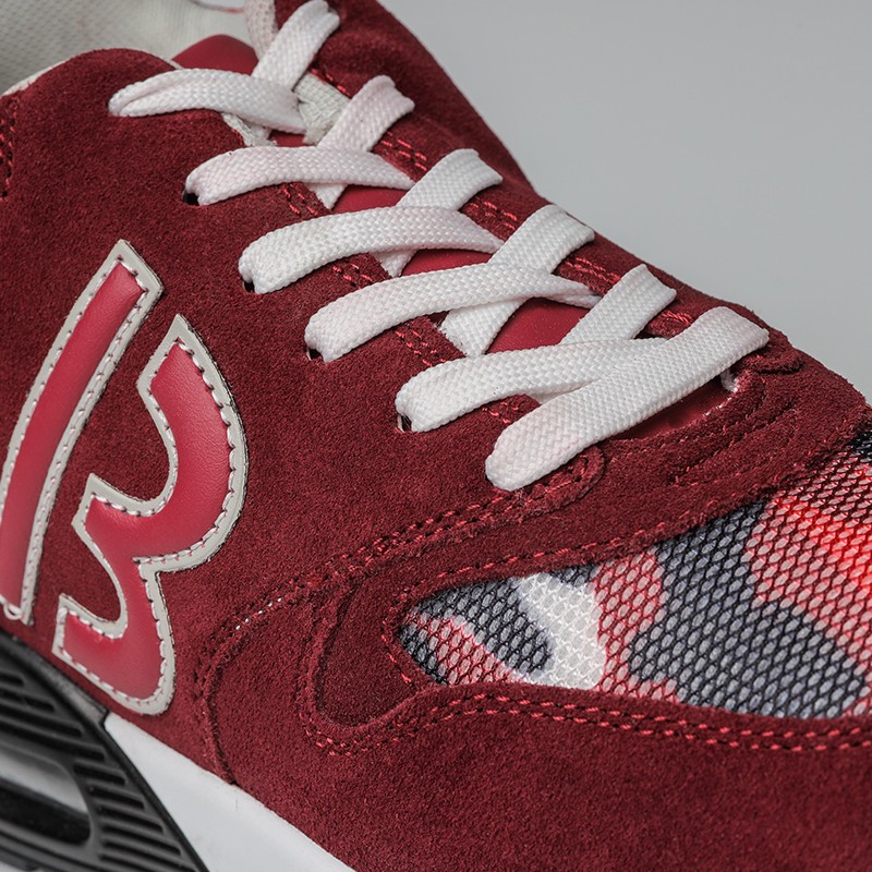 Basket Homme rehaussante  | Bordeaux +7 CM | Mario Bertulli