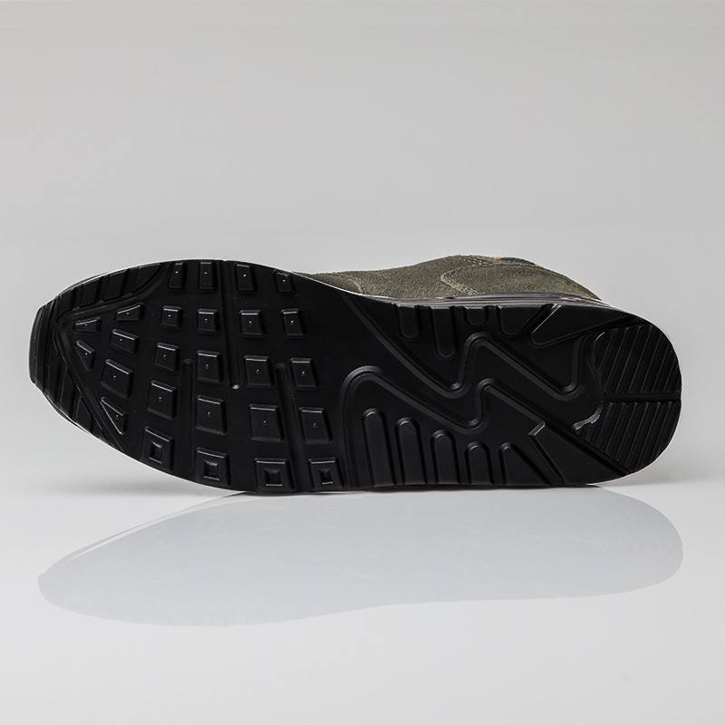 Basket Homme rehaussante  | Kaki +7 CM | Mario Bertulli