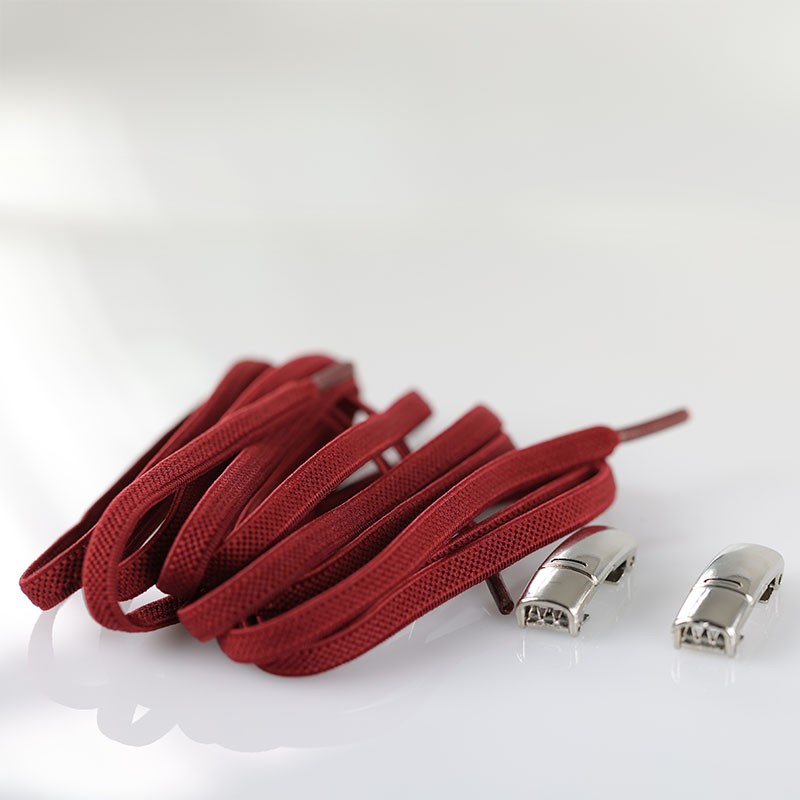 Lacets magnétiques rouge