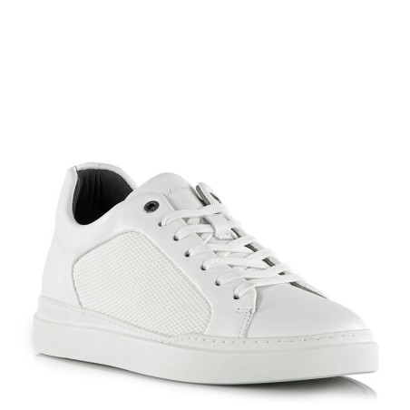 Sneaker talon compensé Homme | blanc +6 cm | Mario Bertulli