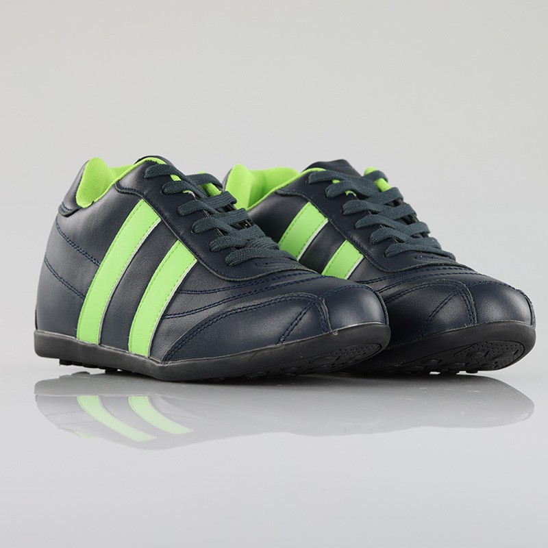 Basket Homme rehaussante  | Bleu +5 CM | Mario Bertulli