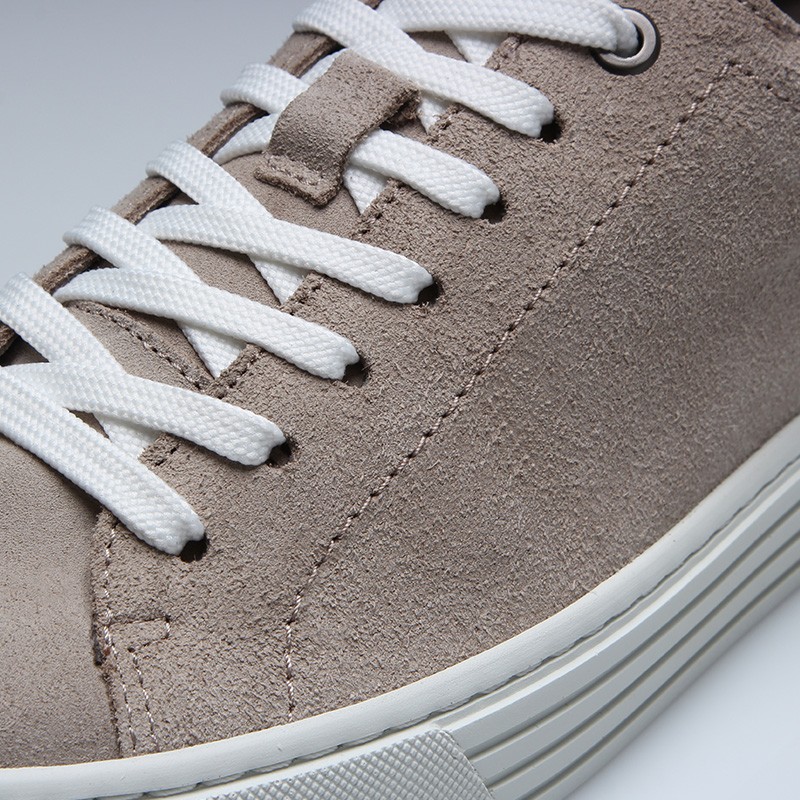 Sneaker talon compensé Homme | Sable +6 CM | Mario Bertulli