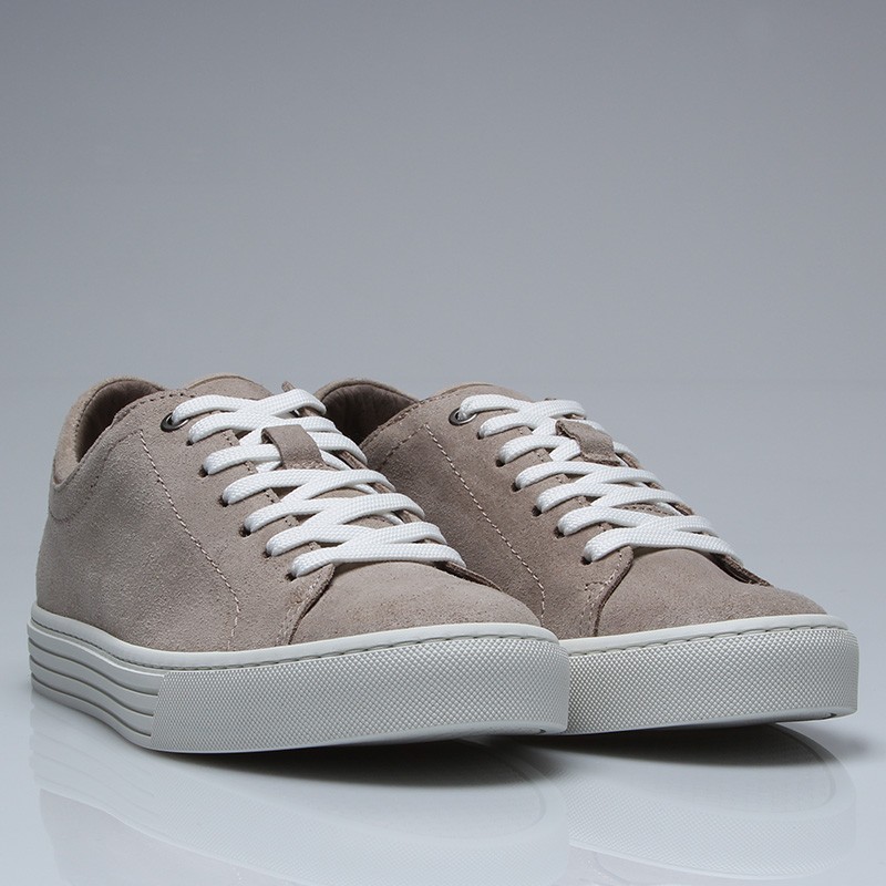Sneaker talon compensé Homme | Sable +6 CM | Mario Bertulli