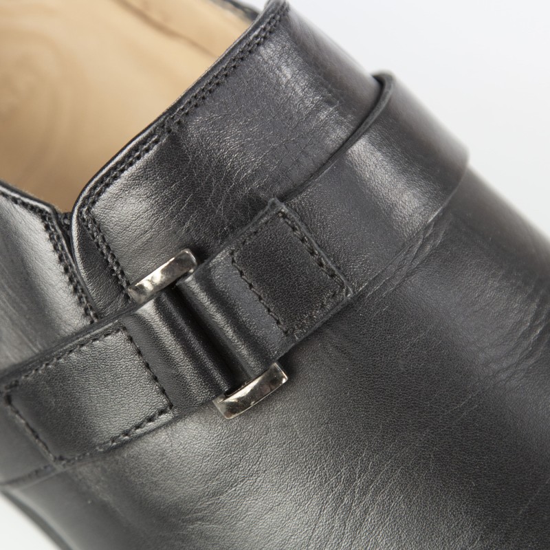Mocassin rehaussant Homme | Noir +6 CM | Mario Bertulli