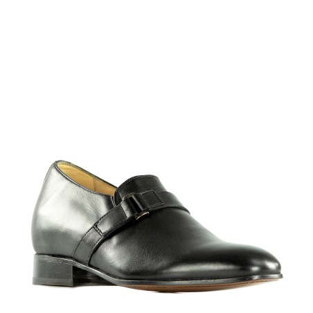 Mocassin rehaussant Homme | Noir +6 CM | Mario Bertulli