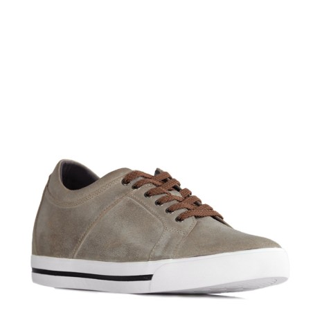Sneaker mondolfo marron +6cm
