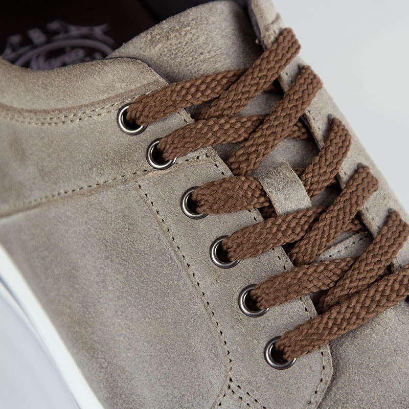 Sneaker mondolfo marron +6cm
